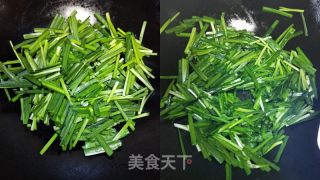黄皮豆干炒韭菜的做法步骤：5