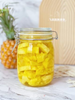 自制菠萝果酒的做法步骤：10