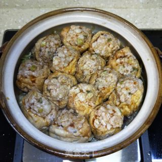 砂锅酿豆腐的做法步骤：14