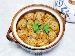 砂锅酿豆腐的做法步骤：15