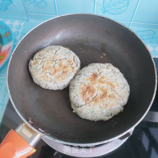 黑芝麻饼的做法步骤：15