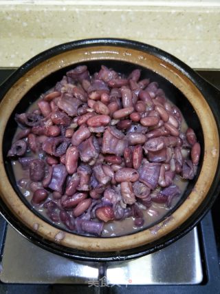 红芸豆粉肠煲的做法步骤：11