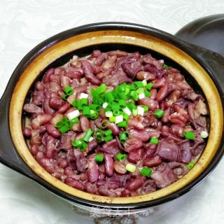 红芸豆粉肠煲的做法步骤：13
