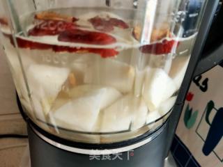 红枣雪梨莲藕羹的做法步骤：5