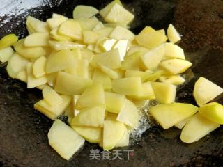 番茄青椒炒土豆的做法步骤：5