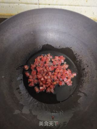 腊肠炒饭的做法步骤：5