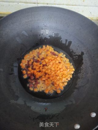腊肠炒饭的做法步骤：6