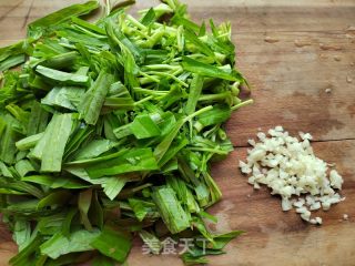 蒜香白茎空心菜的做法步骤：2