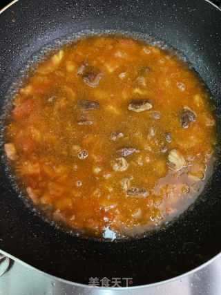 番茄牛腩面的做法步骤：16