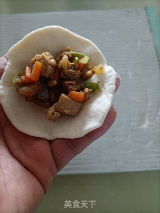 西葫芦素馅水饺的做法步骤：15