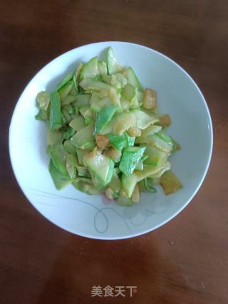 清炒西葫芦的做法