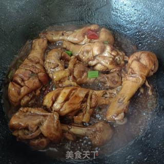 可乐烧鸡小腿的做法步骤：7
