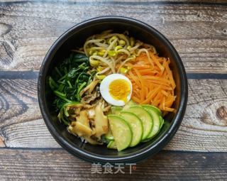 韩式拌饭的做法步骤：18
