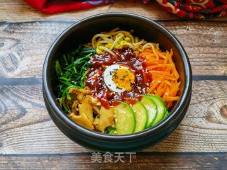韩式拌饭的做法步骤：20