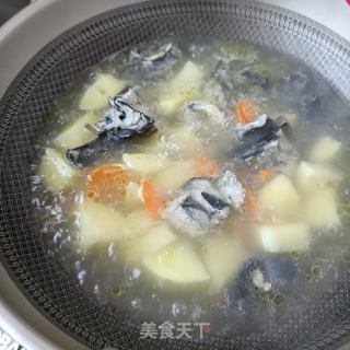 乌鸡块土豆汤的做法步骤：9