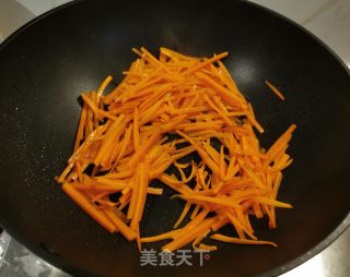 炒三丝的做法步骤：3