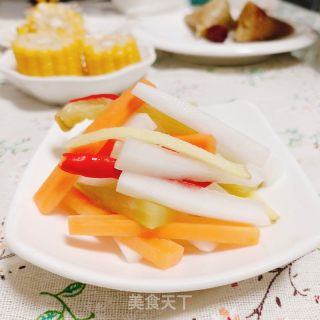 酸辣萝卜条的做法步骤：11
