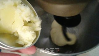 花式火腿手工面包的做法步骤：3