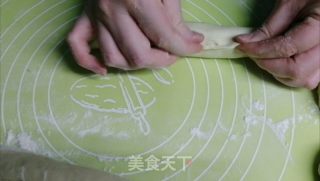 花式火腿手工面包的做法步骤：12
