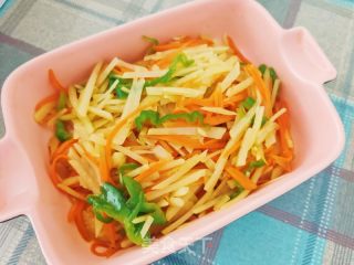 素炒三丝的做法步骤：10
