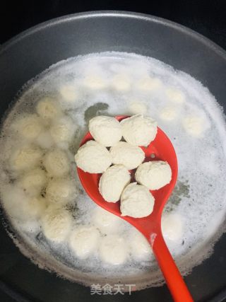 减脂鸡肉丸的做法步骤：8