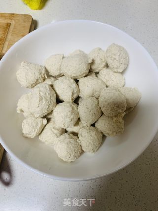 减脂鸡肉丸的做法步骤：9
