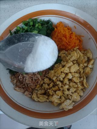 南瓜素馅水饺的做法步骤：11