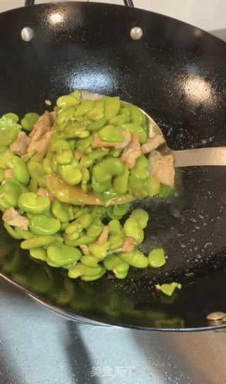 家常炒蚕豆的做法步骤：8