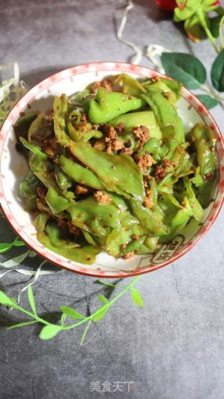 肉末红烧青椒的做法