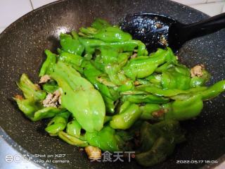 肉末红烧青椒的做法步骤：5