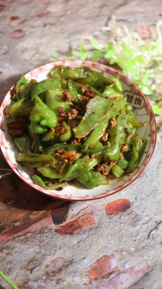 肉末红烧青椒的做法步骤：9