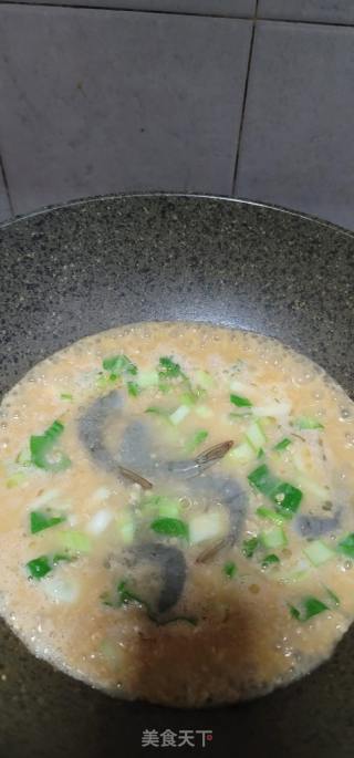 虾仁青菜燕麦粥的做法步骤：9