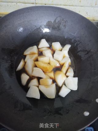 红烧白萝卜的做法步骤：4