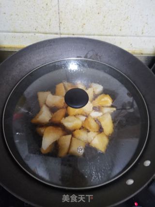 红烧白萝卜的做法步骤：5