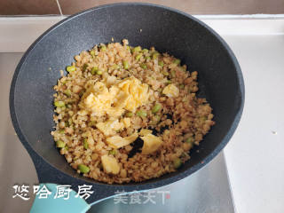 无米蛋炒饭的做法步骤：6