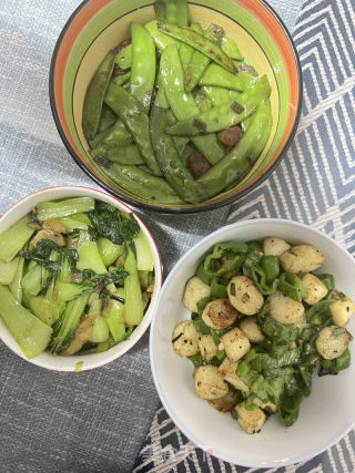 香肠炒荷兰豆的做法步骤：6