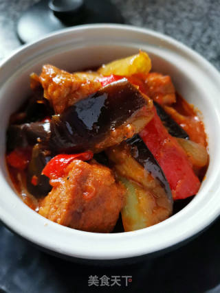 茄子烧牛肉的做法
