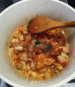 茄子烧牛肉的做法步骤：11
