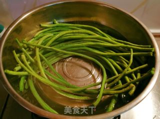 芝麻酱拌豇豆的做法步骤：6