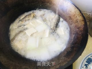 冬瓜鲫鱼炖豆腐的做法步骤：12