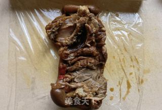 小肘花蘸十香菜蒜汁的做法步骤：4