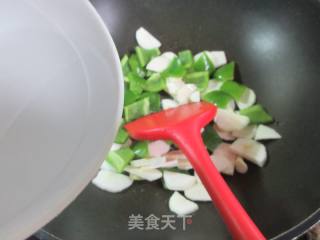 家常素炒炒的做法步骤：6