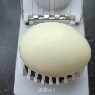 莴笋嫩芽拌鸡蛋的做法步骤：5