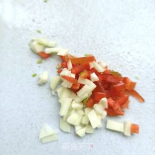 莴笋嫩芽拌鸡蛋的做法步骤：8