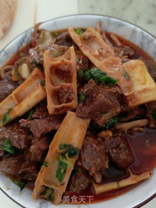 笋子烧牛肉的做法步骤：9