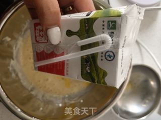 #早餐#不用打发发酵的蔓越莓蓝莓香蕉全麦蛋糕的做法步骤：4