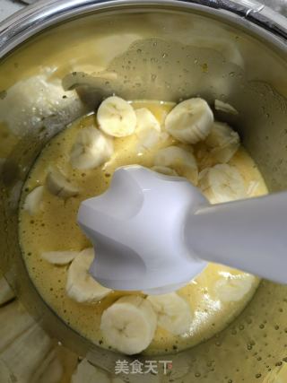 #早餐#不用打发发酵的蔓越莓蓝莓香蕉全麦蛋糕的做法步骤：6