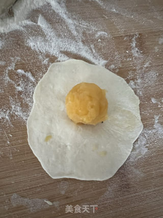 奶黄包的做法步骤：5