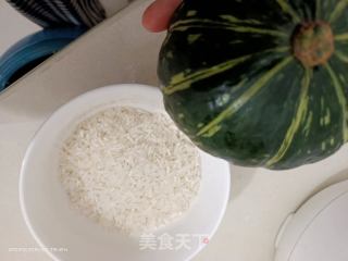 南瓜米糊的做法步骤：1