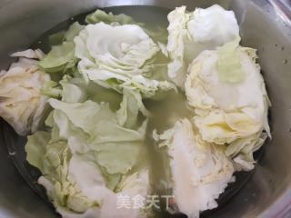 粉丝洋白菜的做法步骤：1